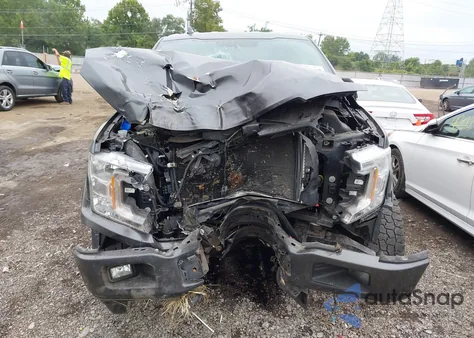 2018 Ford F150 Xlt из США, поврежденный, VIN 1FTEW1E51JFA91714